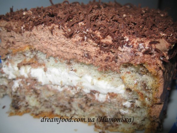 Горіхово-шоколадний торт
