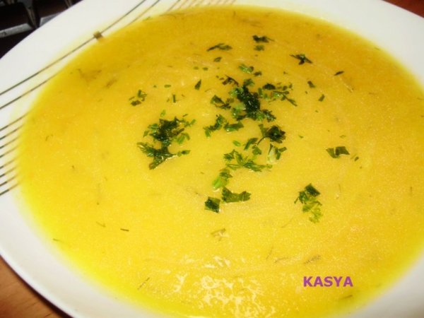 Крем-суп з гарбуза і селери