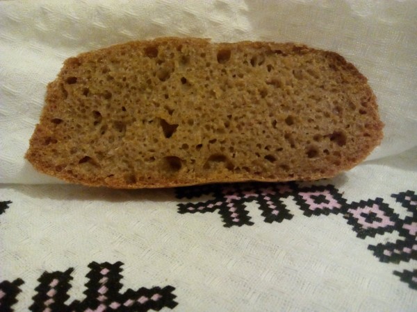 Чорний хліб (без дріжджів, соди, закваски)